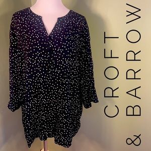 3X Croft & Barrow blouse